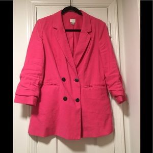 Pink blazer